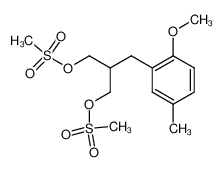 2-(2-Methoxy-5-methyl-benzyl)-propandiol-(1,3)-bis-methansulfonat CAS:96987-46-1 manufacturer & supplier