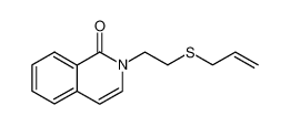 2-(2-Allylsulfanyl-ethyl)-2H-isoquinolin-1-one CAS:96989-42-3 manufacturer & supplier