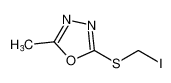 1,3,4-Oxadiazole, 2-[(iodomethyl)thio]-5-methyl- CAS:96993-82-7 manufacturer & supplier