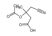 3-Acetoxy-4-cyano-3-methyl-butyric acid CAS:96998-31-1 manufacturer & supplier