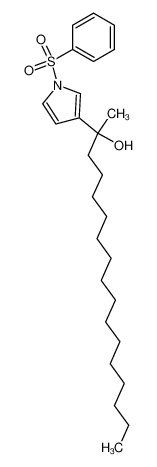 2-(1-Benzenesulfonyl-1H-pyrrol-3-yl)-heptadecan-2-ol CAS:96999-28-9 manufacturer & supplier