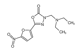 3-(diethylamino-methyl)-5-(5-nitro-furan-2-yl)-3H-[1,3,4]oxadiazol-2-one CAS:97001-02-0 manufacturer & supplier