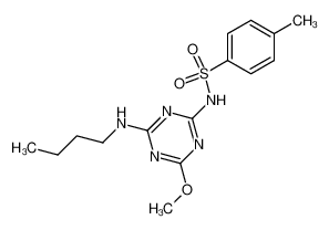 N-(4-butylamino-6-methoxy-[1,3,5]triazin-2-yl)-toluene-4-sulfonamide CAS:97001-92-8 manufacturer & supplier