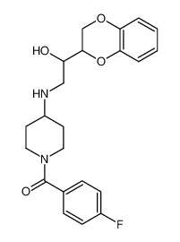 4-{[2-(1,4-benzodioxan-2-yl)-2-hydroxyethyl]amino}-1-[4-fluorobenzoyl]piperidine CAS:97003-45-7 manufacturer & supplier