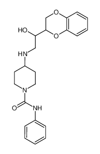 4-{[2-(1,4-benzodioxan-2-yl)-2-hydroxyethyl]amino}-1-[phenylaminocarbonyl]piperidine CAS:97003-64-0 manufacturer & supplier