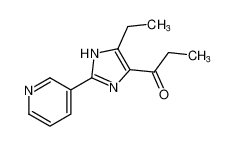 1-Propanone, 1-[5-ethyl-2-(3-pyridinyl)-1H-imidazol-4-yl]- CAS:97004-27-8 manufacturer & supplier