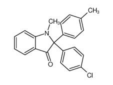 2-(4-Chlorphenyl)-1,2-dihydro-1-methyl-2-(4-methylphenyl)-3H-indol-3-on CAS:97004-63-2 manufacturer & supplier