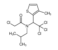 2-chloro-N-isobutyl-N-(2,2,2-trichloro-1-(3-methylthiophen-2-yl)ethyl)acetamide CAS:97007-32-4 manufacturer & supplier