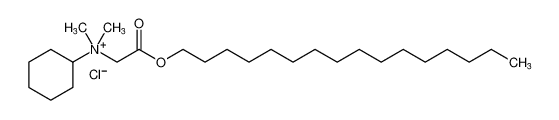 Cyclohexanaminium, N-[2-(hexadecyloxy)-2-oxoethyl]-N,N-dimethyl-,chloride CAS:97010-09-8 manufacturer & supplier