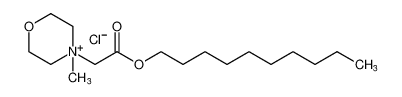 Morpholinium, 4-[2-(decyloxy)-2-oxoethyl]-4-methyl-, chloride CAS:97010-10-1 manufacturer & supplier