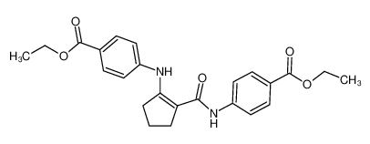 2-p-Aethoxycarbonylanilin-cyclopent-1-en-carbonsaeure-p-aethoxycarbonylanilid CAS:97013-36-0 manufacturer & supplier