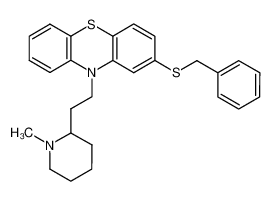 2-benzylsulfanyl-10-[2-(1-methyl-piperidin-2-yl)-ethyl]-10H-phenothiazine CAS:97013-68-8 manufacturer & supplier