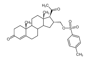 16α-(4-Toluolsulfonyloxy-methyl)-pregn-4-en-3,20-dion CAS:97014-07-8 manufacturer & supplier