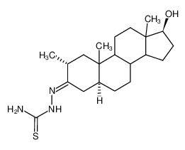 2α-Methyl-5α-androstan-17β-ol-3-on-thiosemicarbazon CAS:97016-29-0 manufacturer & supplier