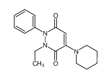 2-ethyl-1-phenyl-4-piperidin-1-yl-1,2-dihydro-pyridazine-3,6-dione CAS:97018-92-3 manufacturer & supplier