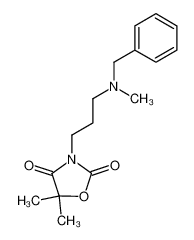 3-[3-(benzyl-methyl-amino)-propyl]-5,5-dimethyl-oxazolidine-2,4-dione CAS:97020-97-8 manufacturer & supplier