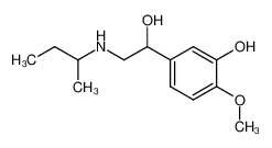 2-sek.Butylamino-1-(3-hydroxy-4-methoxy-phenyl)-aethanol CAS:97022-37-2 manufacturer & supplier