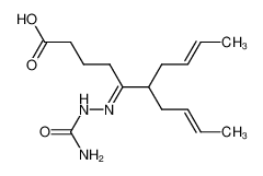 5.5-Bis-trans-crotyl-pentanon-(4)-carbonsaeure-(1)-semicarbazon CAS:97022-79-2 manufacturer & supplier