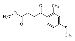 4-(2-Methyl-4-methylsulfanyl-phenyl)-4-oxo-butyric acid methyl ester CAS:97024-71-0 manufacturer & supplier