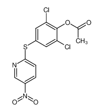 2-(3,5-Dichlor-4-acetoxy-phenylmercapto)-5-nitro-pyridin CAS:97028-26-7 manufacturer & supplier