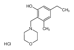 5-Ethyl-3-methyl-2-morpholin-4-ylmethyl-phenol; hydrochloride CAS:97032-05-8 manufacturer & supplier