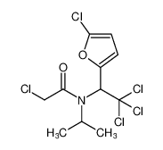 2-chloro-N-isopropyl-N-(2,2,2-trichloro-1-(5-chlorofuran-2-yl)ethyl)acetamide CAS:97033-69-7 manufacturer & supplier