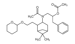 1-(N-(6,6-dimethyl-2-(2-((tetrahydro-2H-pyran-2-yl)oxy)ethyl)bicyclo[3.1.1]heptan-3-yl)acetamido)-3-phenylpropan-2-yl acetate CAS:97033-99-3 manufacturer & supplier