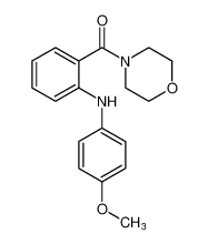 Morpholine, 4-[2-[(4-methoxyphenyl)amino]benzoyl]- CAS:97034-30-5 manufacturer & supplier