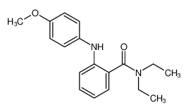 Benzamide, N,N-diethyl-2-[(4-methoxyphenyl)amino]- CAS:97034-56-5 manufacturer & supplier