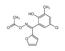 (5-chloro-2-hydroxy-3-methylphenyl)(furan-2-yl)methanone O-acetyl oxime CAS:97035-08-0 manufacturer & supplier