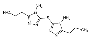 4H-1,2,4-Triazol-4-amine, 3,3'-thiobis[5-propyl- CAS:97035-84-2 manufacturer & supplier