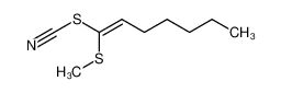 (E)-1-Methylsulfanyl-1-thiocyanato-hept-1-ene CAS:97040-50-1 manufacturer & supplier