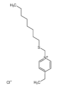 4-Ethyl-1-octylsulfanylmethyl-pyridinium; chloride CAS:97041-47-9 manufacturer & supplier