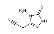 1H-1,2,4-Triazole-3-acetonitrile, 4-amino-4,5-dihydro-5-thioxo- CAS:97048-97-0 manufacturer & supplier