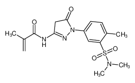 N-(1-(3-(N,N-dimethylsulfamoyl)-4-methylphenyl)-5-oxo-4,5-dihydro-1H-pyrazol-3-yl)methacrylamide CAS:97049-10-0 manufacturer & supplier