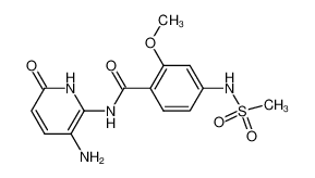 5-amino-6-(2-methoxy-4-methanesulfonylaminobenzoyl-amino)-2-pyridone CAS:97050-49-2 manufacturer & supplier