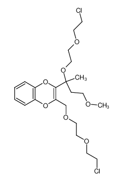 2-{1-[2-(2-Chloro-ethoxy)-ethoxy]-3-methoxy-1-methyl-propyl}-3-[2-(2-chloro-ethoxy)-ethoxymethyl]-benzo[1,4]dioxine CAS:97051-39-3 manufacturer & supplier