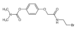 Dimethyl-carbamic acid 4-[(2-bromo-ethylcarbamoyl)-methoxy]-phenyl ester CAS:97051-48-4 manufacturer & supplier