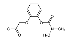 Dimethyl-carbamic acid 2-chlorocarbonylmethoxy-phenyl ester CAS:97051-49-5 manufacturer & supplier