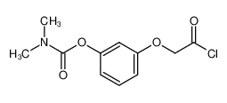 Dimethyl-carbamic acid 3-chlorocarbonylmethoxy-phenyl ester CAS:97051-50-8 manufacturer & supplier