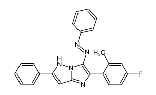 [2-(4-Fluoro-2-methyl-phenyl)-6-phenyl-5H-imidazo[1,2-b]pyrazol-3-yl]-phenyl-diazene CAS:97053-33-3 manufacturer & supplier