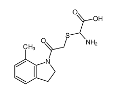 2-amino-2-((2-(7-methylindolin-1-yl)-2-oxoethyl)thio)acetic acid CAS:97055-04-4 manufacturer & supplier