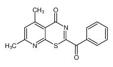 4H-Pyrido[3,2-e]-1,3-thiazin-4-one, 2-benzoyl-5,7-dimethyl- CAS:97055-46-4 manufacturer & supplier