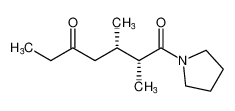 (2R,3S)-2,3-dimethyl-1-(pyrrolidin-1-yl)heptane-1,5-dione CAS:97060-31-6 manufacturer & supplier