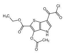 3-acetoxy-6-chlorooxalyl-4H-thieno[3,2-b]pyrrole-2-carboxylic acid ethyl ester CAS:97061-95-5 manufacturer & supplier