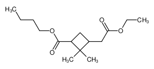 3-Ethoxycarbonylmethyl-2,2-dimethyl-cyclobutanecarboxylic acid butyl ester CAS:97062-10-7 manufacturer & supplier