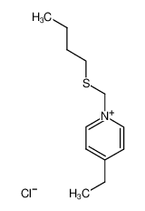 1-Butylsulfanylmethyl-4-ethyl-pyridinium; chloride CAS:97064-76-1 manufacturer & supplier