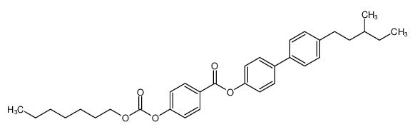 Benzoic acid, 4-[[(heptyloxy)carbonyl]oxy]-,4'-(3-methylpentyl)[1,1'-biphenyl]-4-yl ester CAS:97064-99-8 manufacturer & supplier