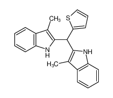 1H-Indole, 2,2'-(2-thienylmethylene)bis[3-methyl- CAS:97065-84-4 manufacturer & supplier