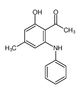 Ethanone, 1-[2-hydroxy-4-methyl-6-(phenylamino)phenyl]- CAS:97066-04-1 manufacturer & supplier